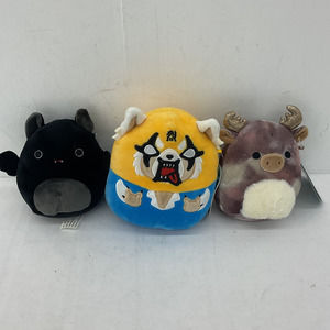 Sanrio Aggretsuko Squishmallows Plush Stuffed Animal Toy Lot Bat